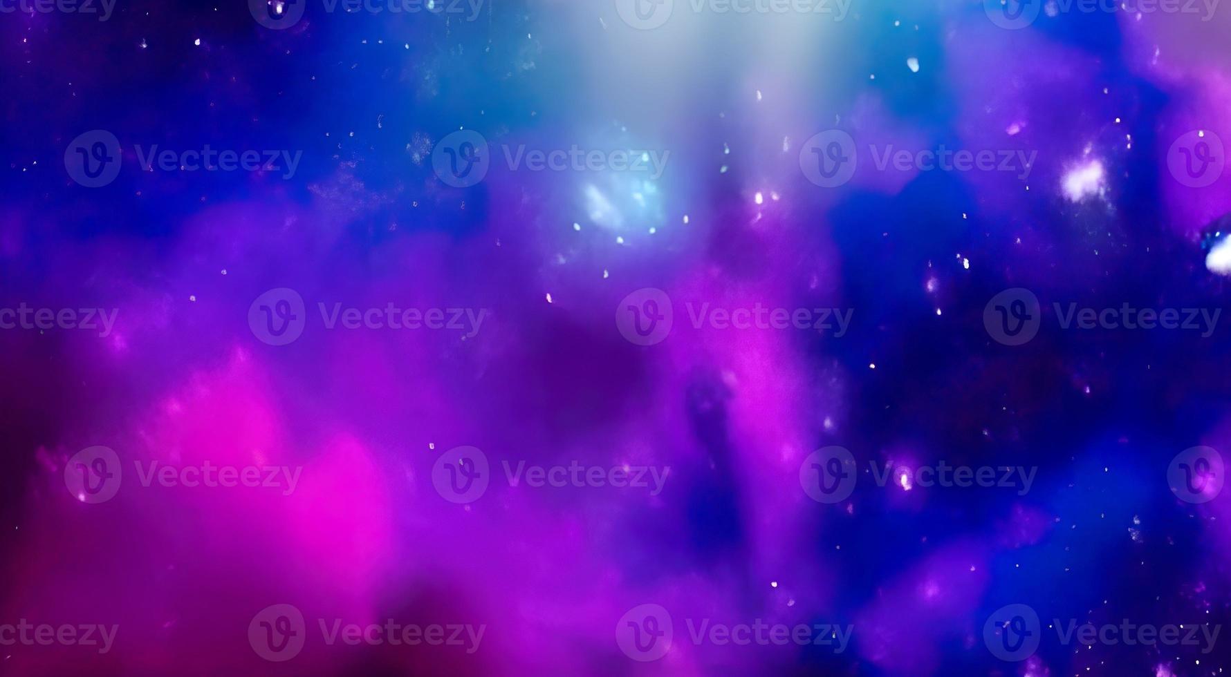 Star field in space a nebula and a gas congestion. photo