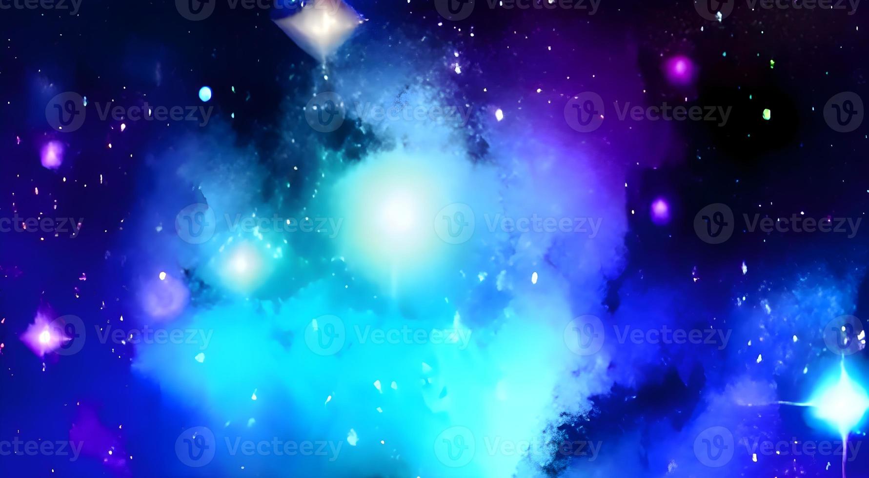 Space background. Realistic starry night. Cosmos and shining stars. Milky way and stardust. Color galaxy with nebula. Magic Infinite universe. photo