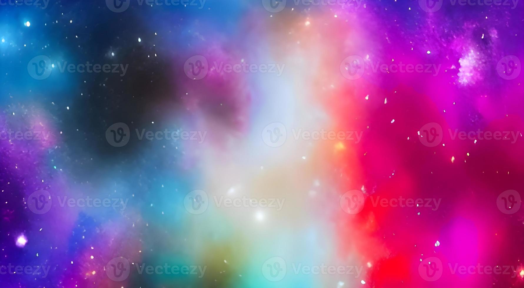 Space background. Realistic starry night. Cosmos and shining stars. Milky way and stardust. Color galaxy with nebula. Magic Infinite universe. photo