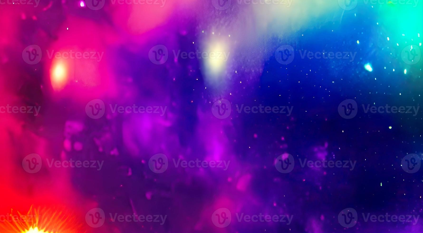 Beautiful colored space with stars. High quality photo