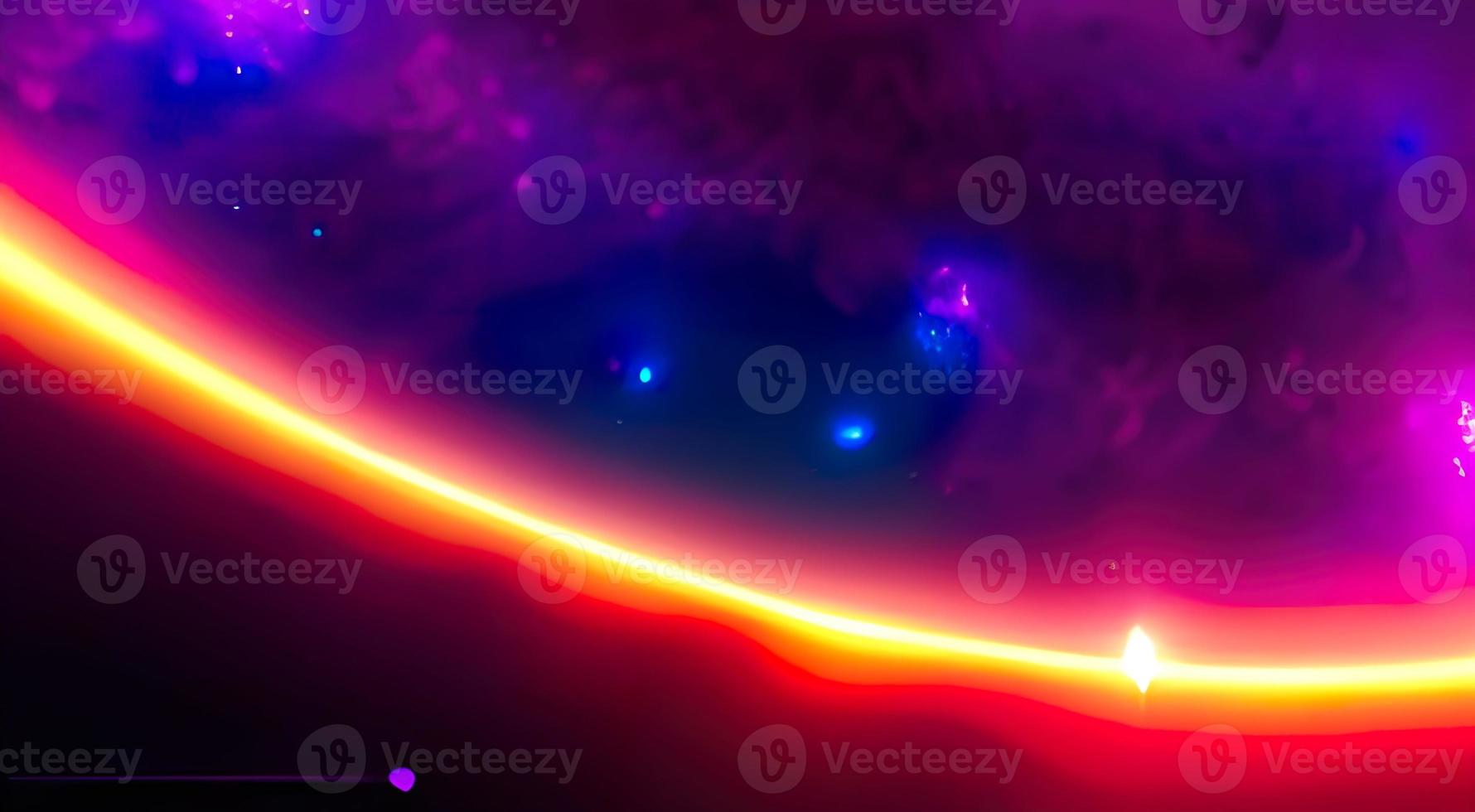 Star field in space a nebula and a gas congestion. photo