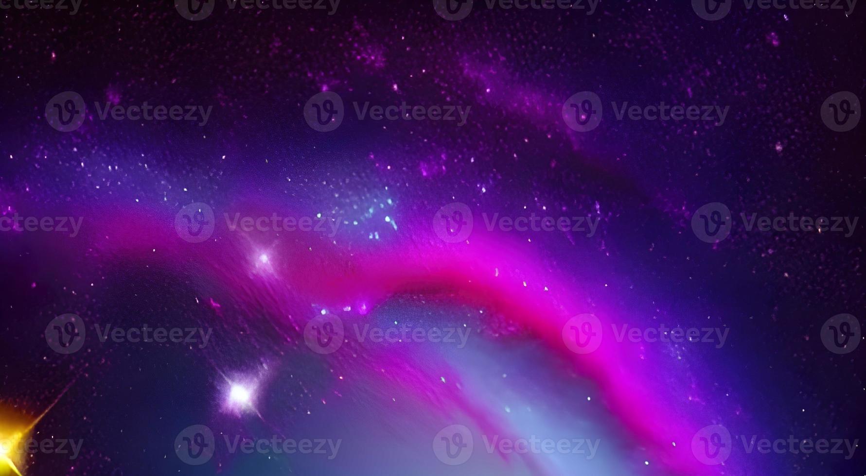 Star field in space a nebula and a gas congestion. photo