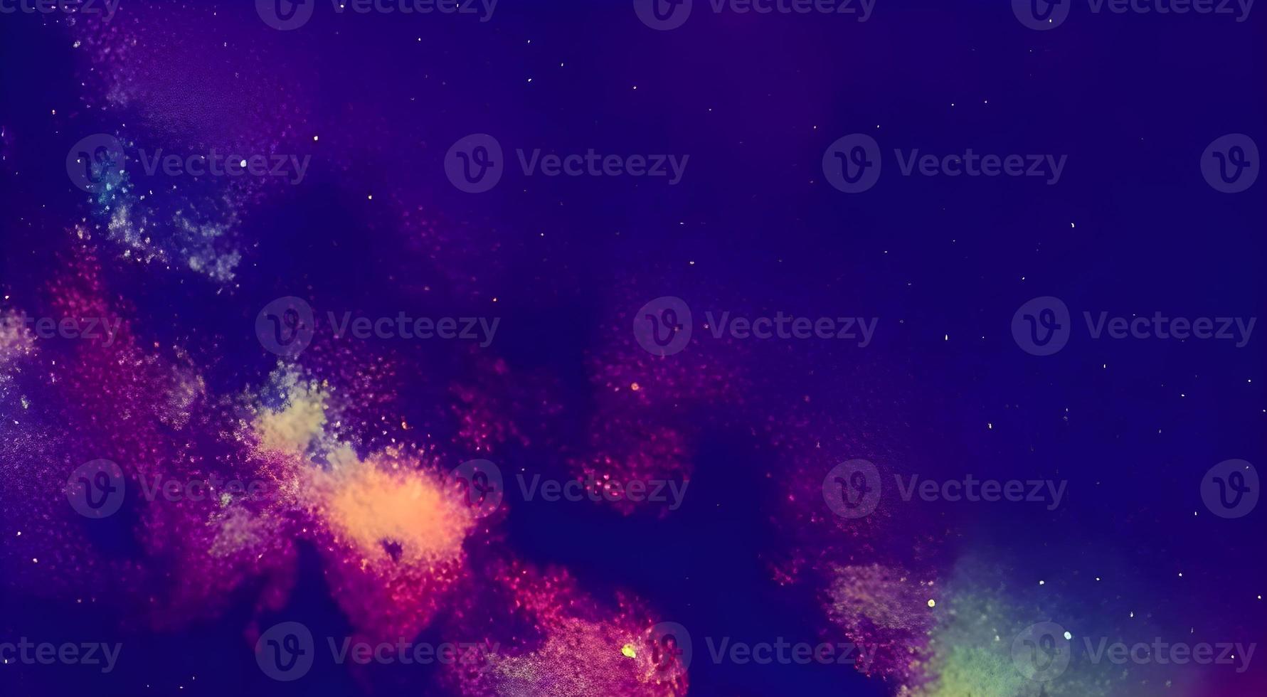 Space background. Realistic starry night. Cosmos and shining stars. Milky way and stardust. Color galaxy with nebula. Magic Infinite universe. photo
