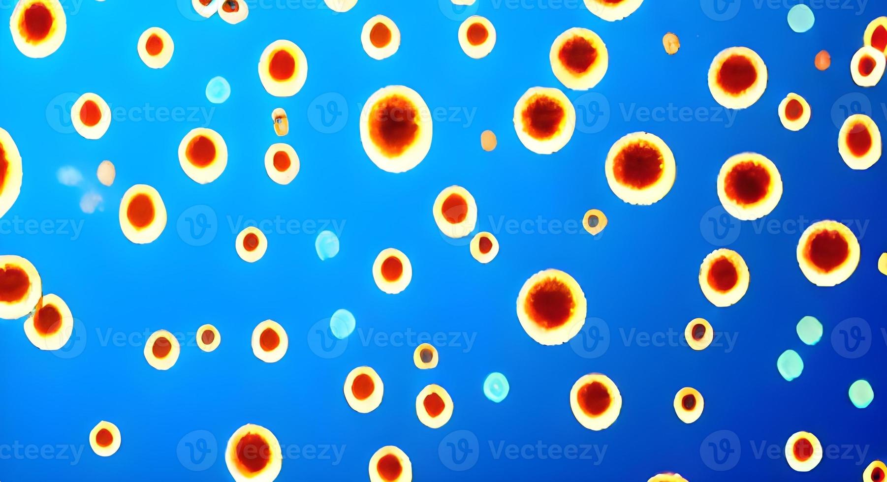 Bacteria and viruses on surface of skin, mucous membrane or intestine, model of MERS, HIV, flu, Escherichia coli, Salmonella, Klebsiella, Legionella, Mycobacterium tuberculosis, model of microbes photo