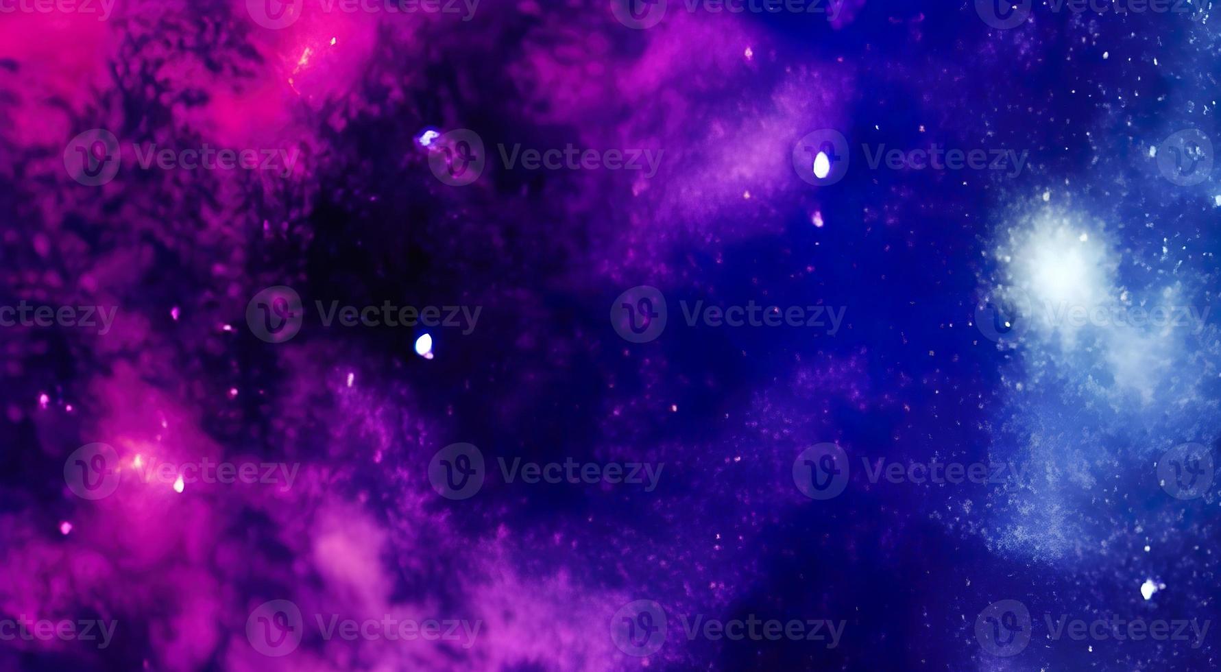 Star field in space a nebula and a gas congestion. photo