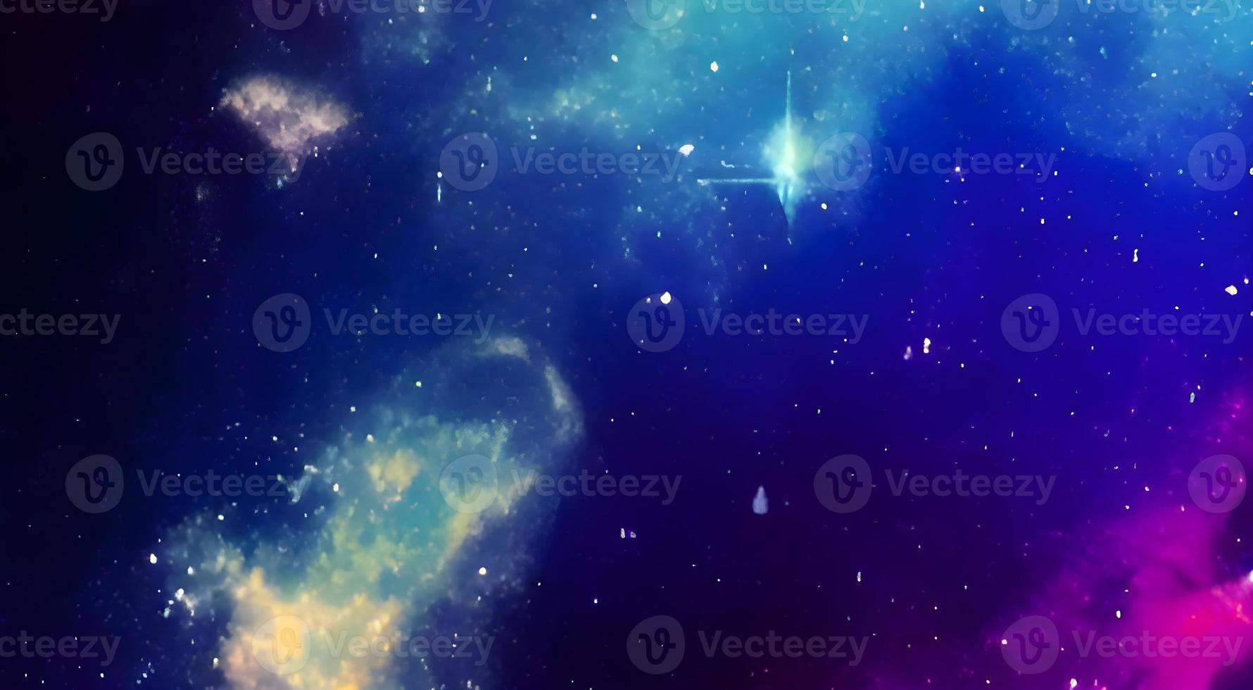 Space background. Realistic starry night. Cosmos and shining stars. Milky way and stardust. Color galaxy with nebula. Magic Infinite universe. photo