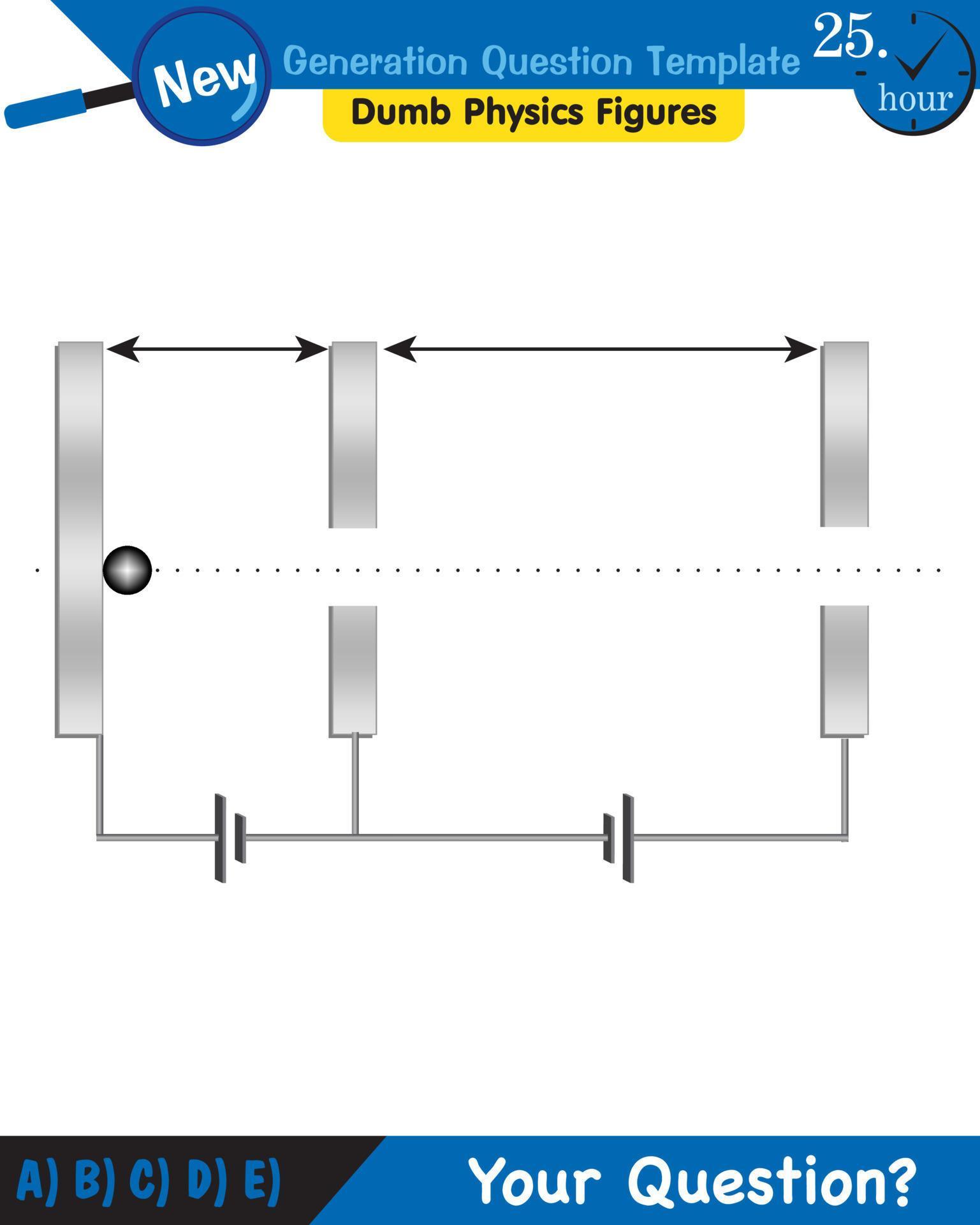 Physics, parallel plate capacitor in circuit, Capacitors, circuit
