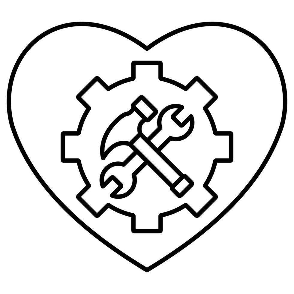 Labor heart  Which Can Easily Modify Or Edit vector