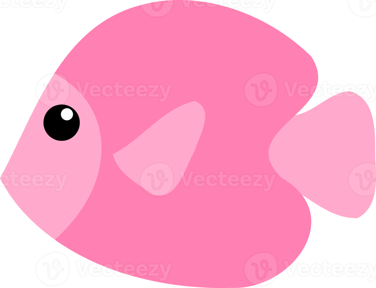 Cute cartoon fish png