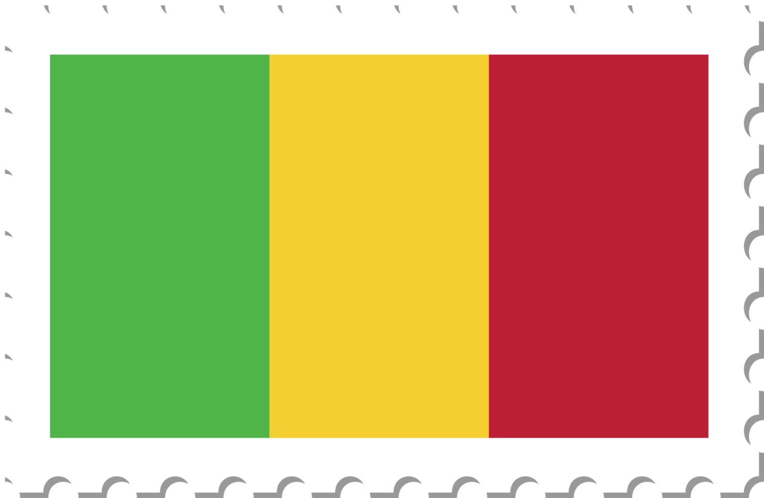 Mali flag postage stamp. png