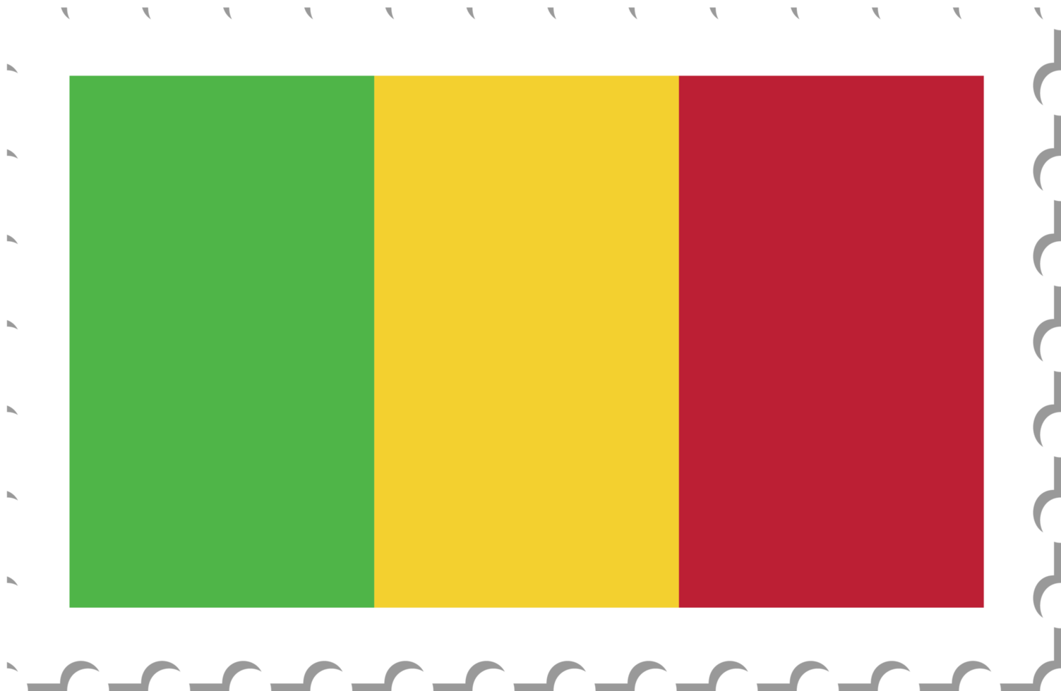 mali flagga porto stämpel. png