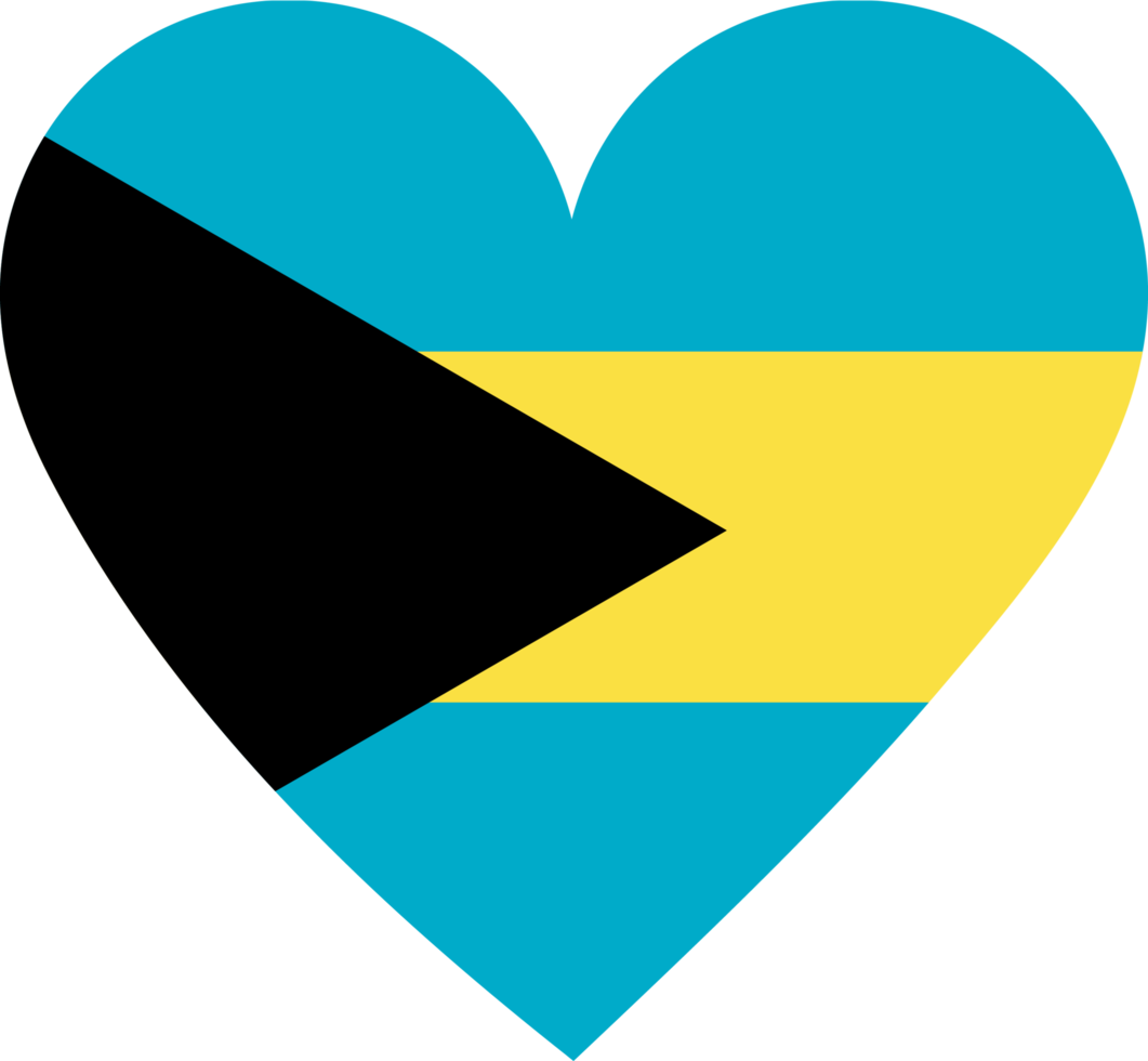 Bahamas Flag In The Shape Of A Heart 11659094 PNG Bahamas Flag In The Shape Of A Heart 11659094 PNG