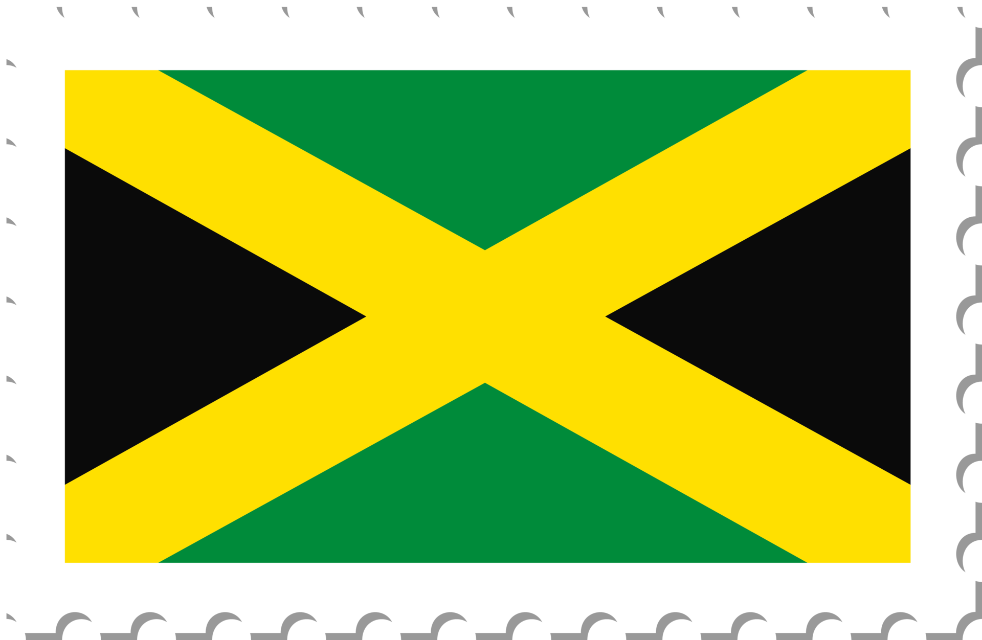 jamaica-flag-postage-stamp-11659131-png