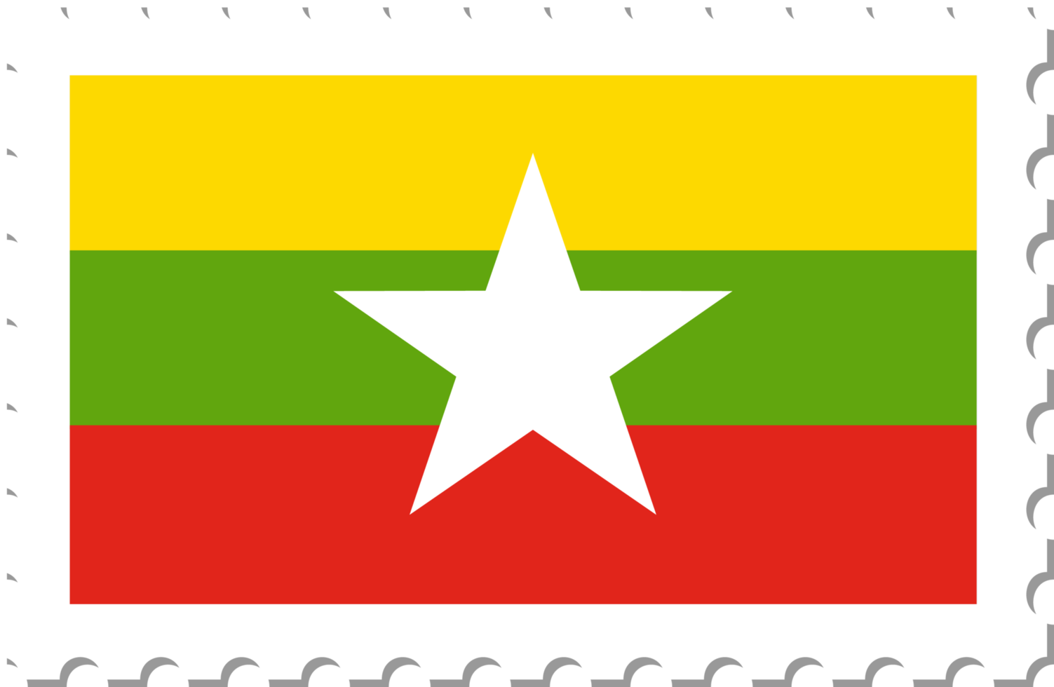 Myanmar vlag port stempel. png