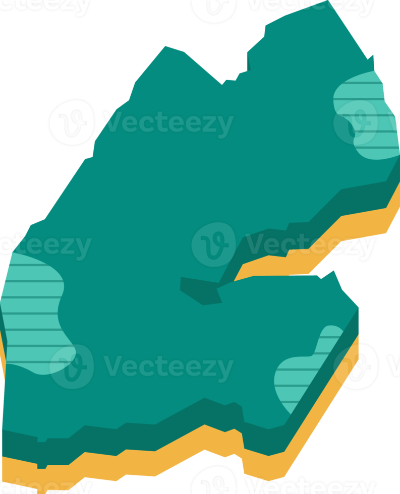 mapa 3D do djibuti png