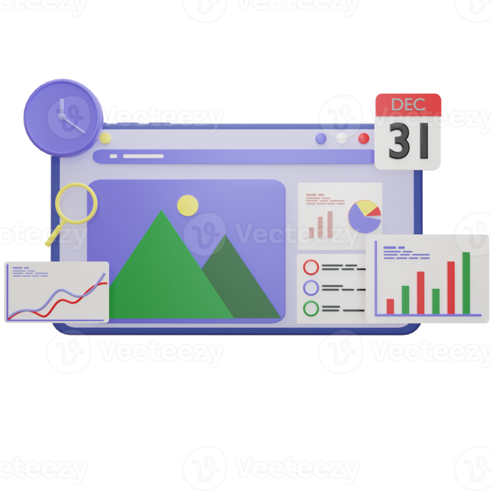 pantalla de teléfono inteligente con seo. concepto de optimización de motores de búsqueda. Desarrollo mínimo de aplicaciones móviles 3d y concepto de diseño web móvil, optimización de la interfaz de usuario. ilustración de procesamiento 3d png