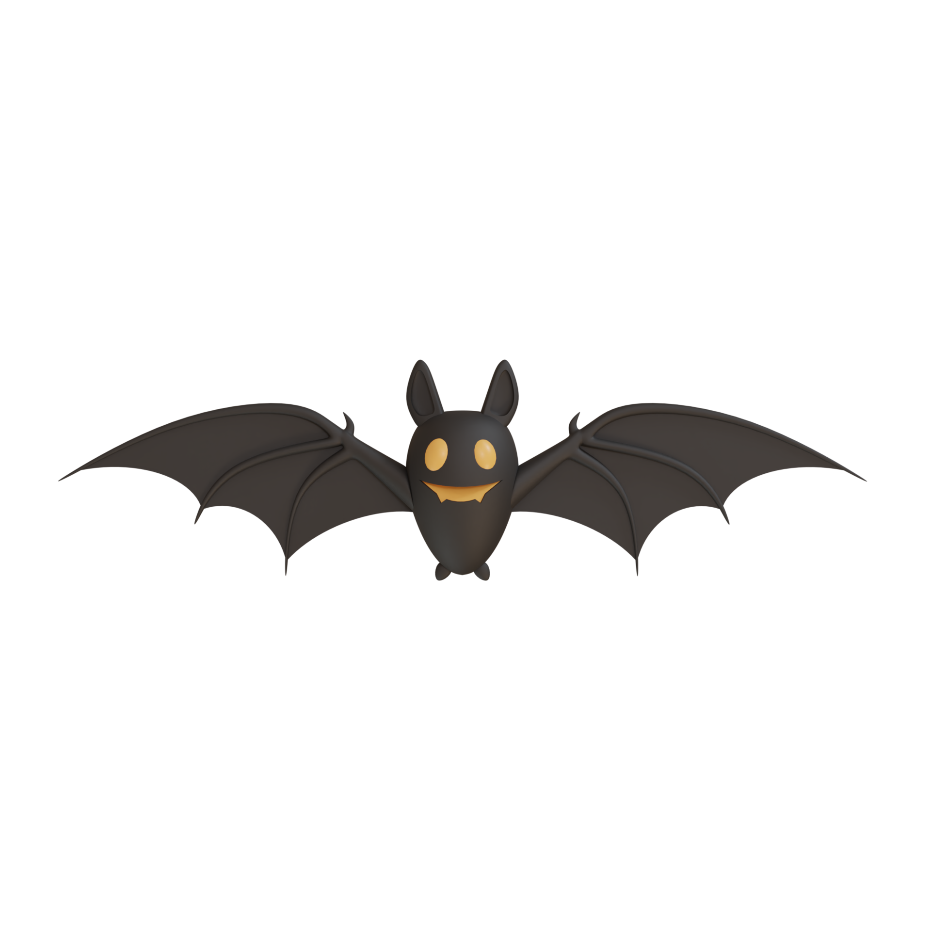 Balões e Morcegos de Halloween 3D Para Composição PNG Transparente  [download] - Designi