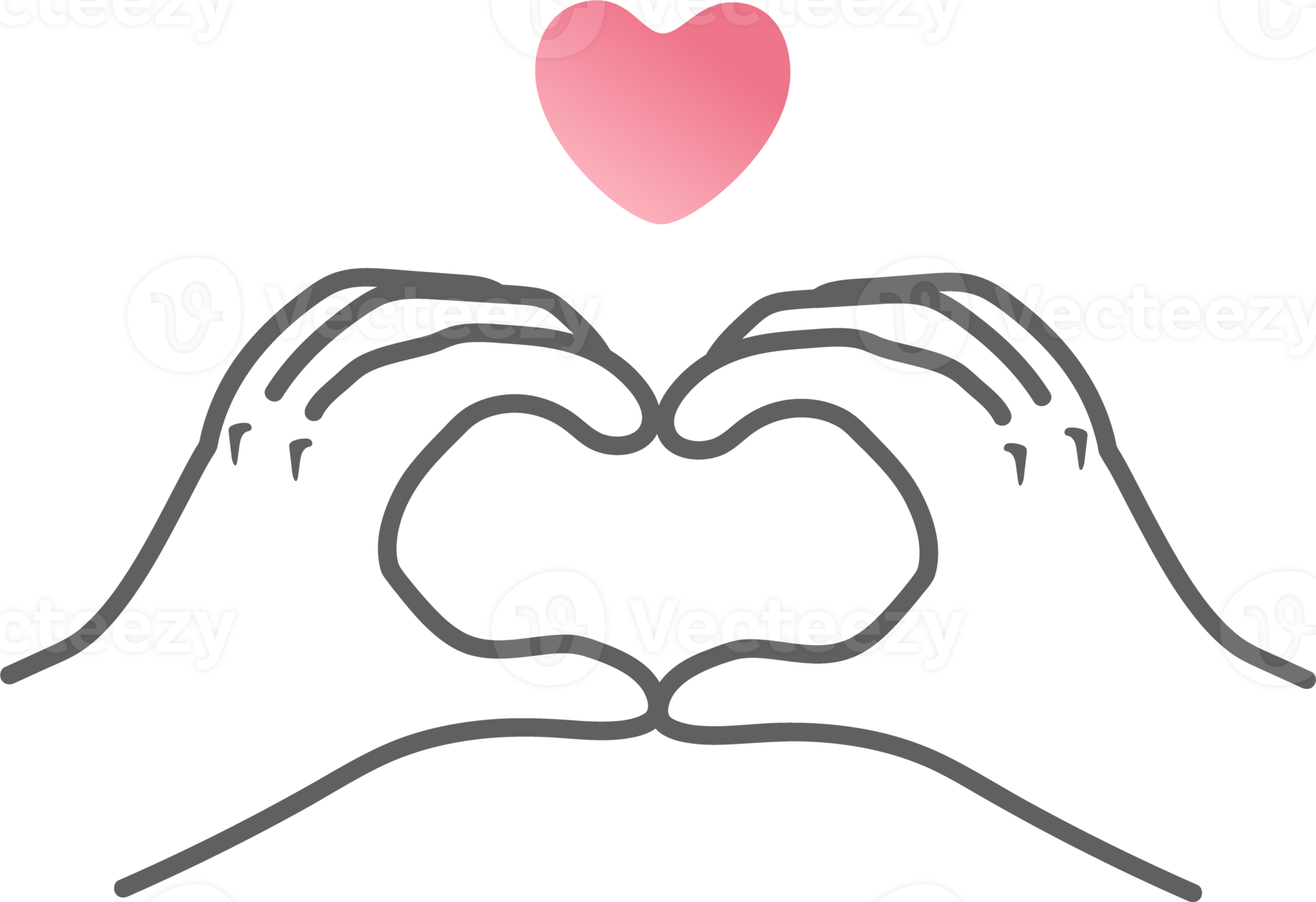 Hand Heart Emoji 11659707 PNG