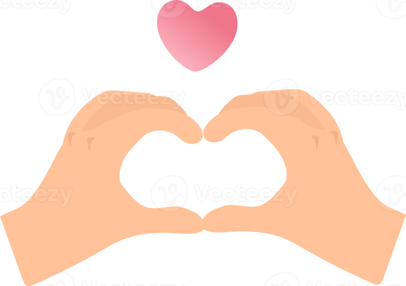 Hand Heart Emoji png