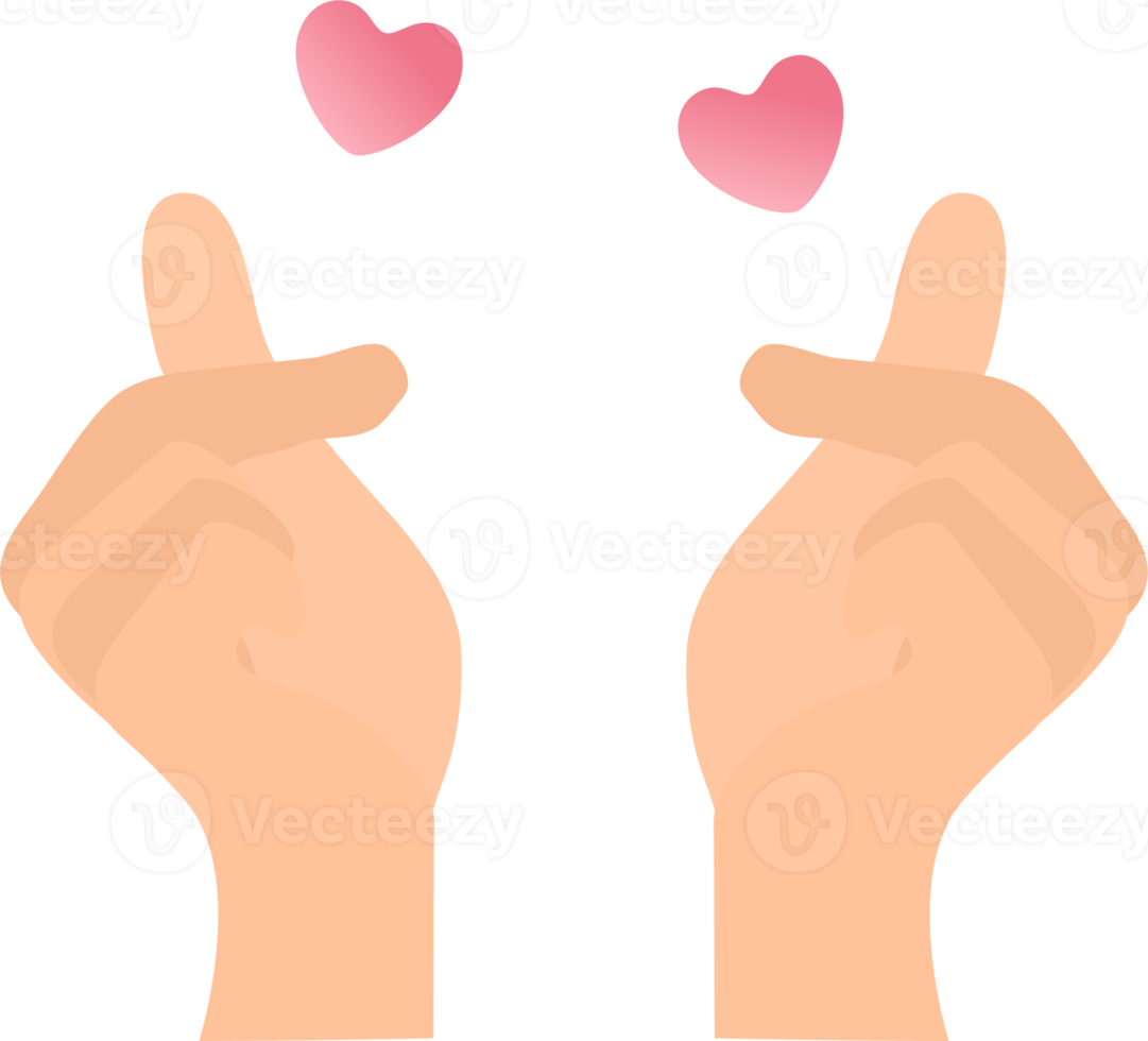 hand hjärta emoji png