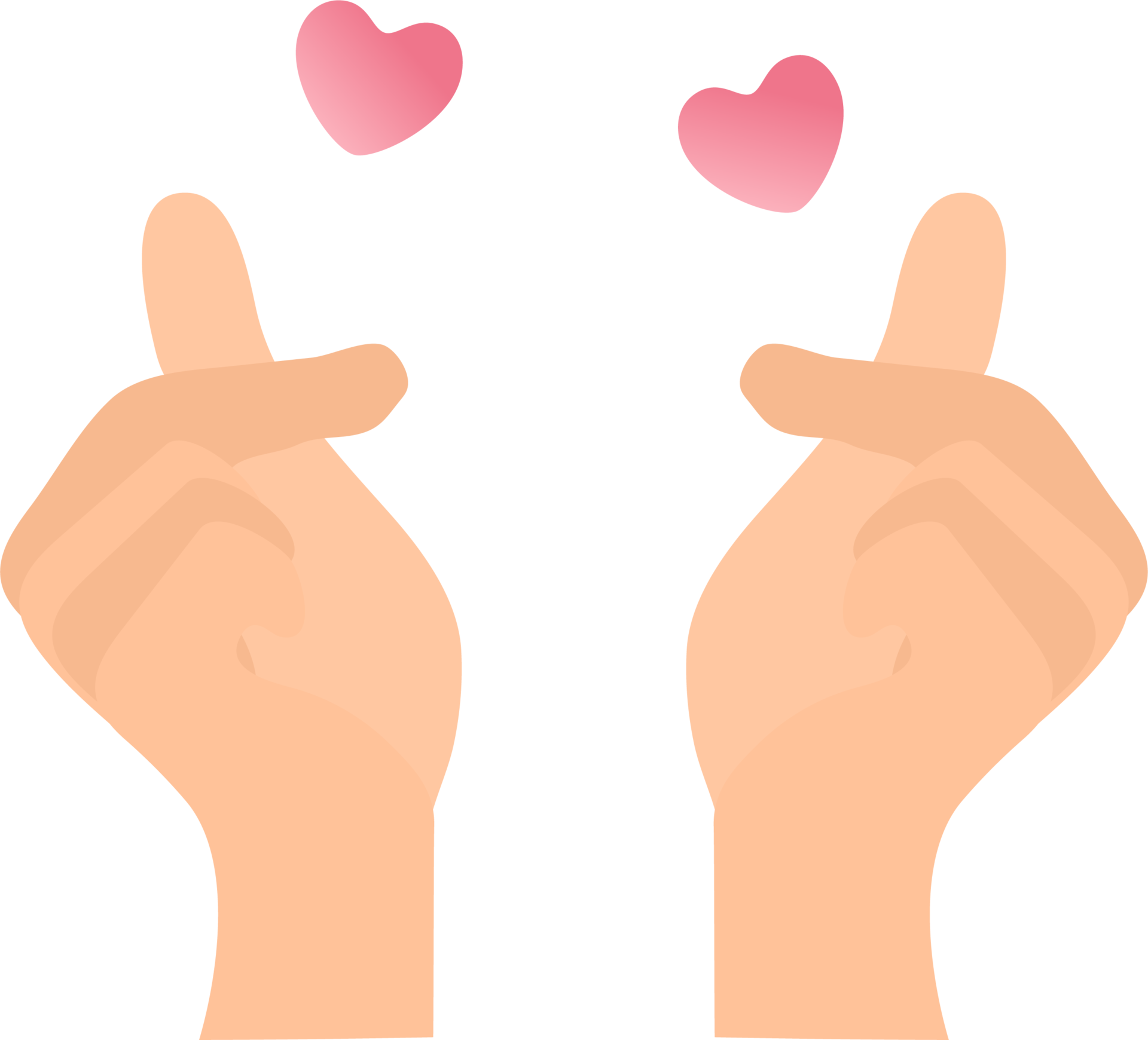 emoji coeur main 11659719 PNG