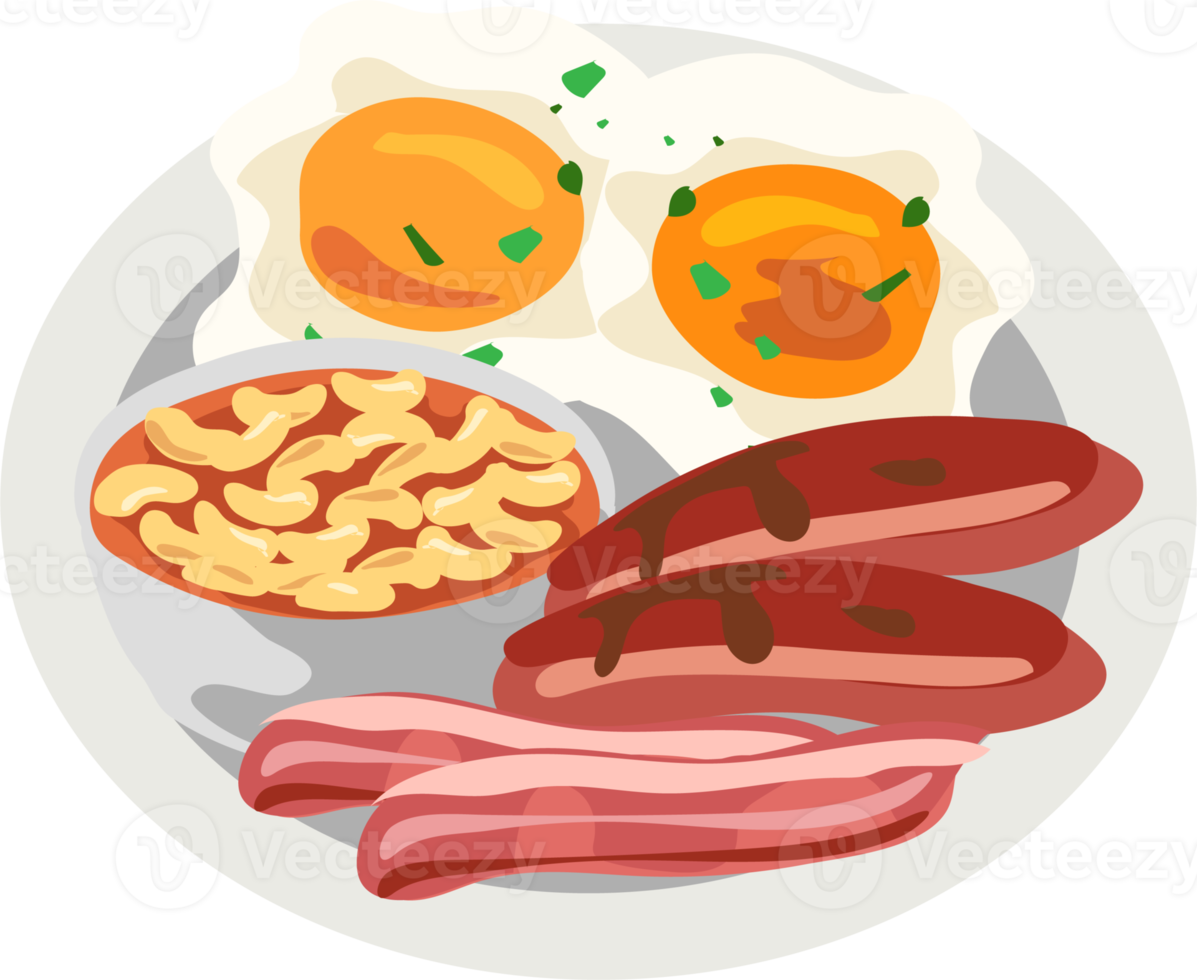 colazione inglese completa png