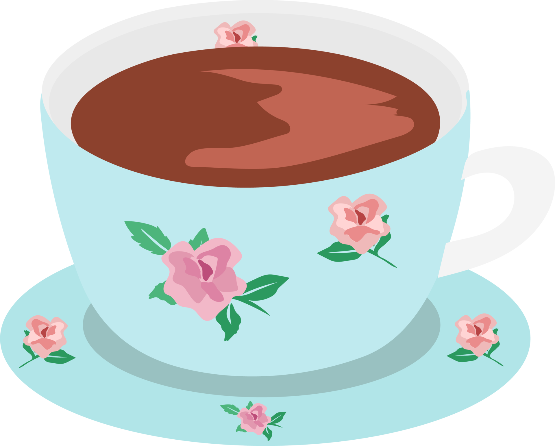 Tea time elements. 11659732 PNG