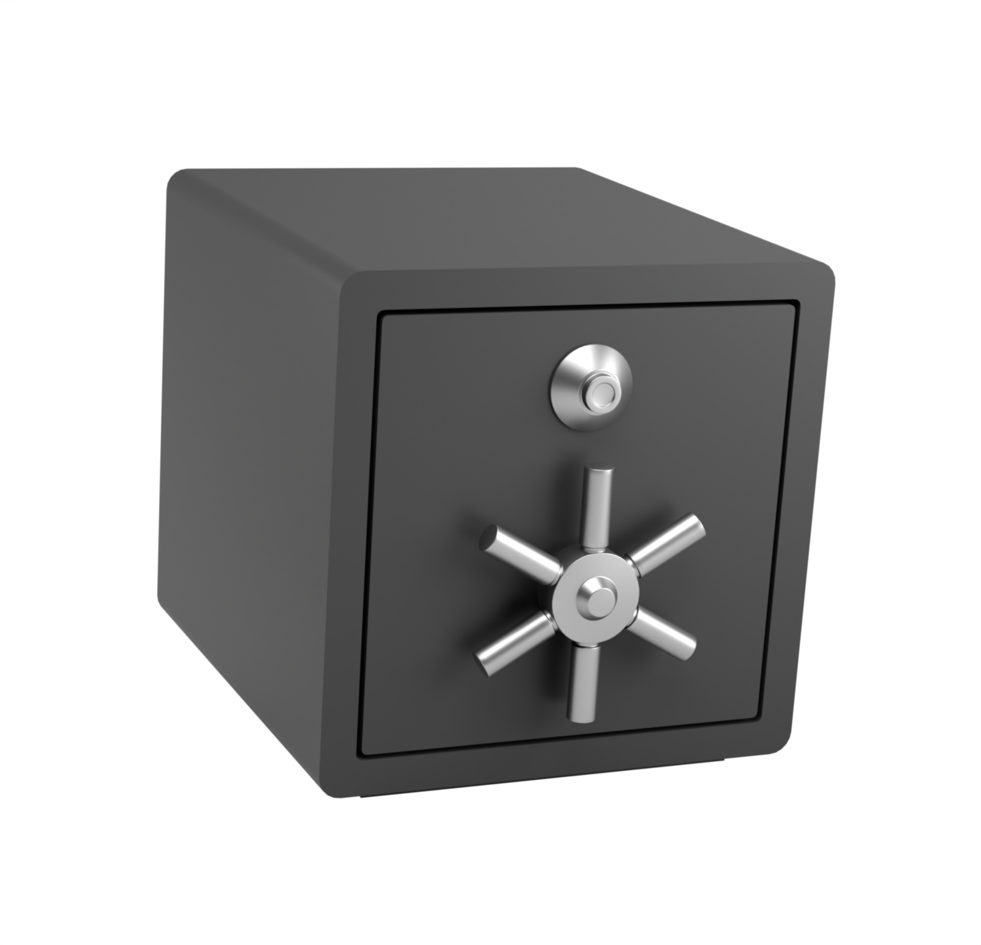 3d Safe vault icon illustration 11660680 PNG