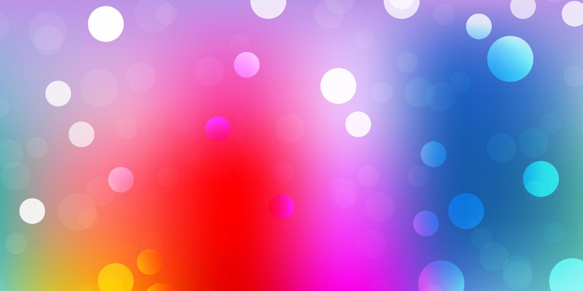 Light multicolor vector texture with disks.