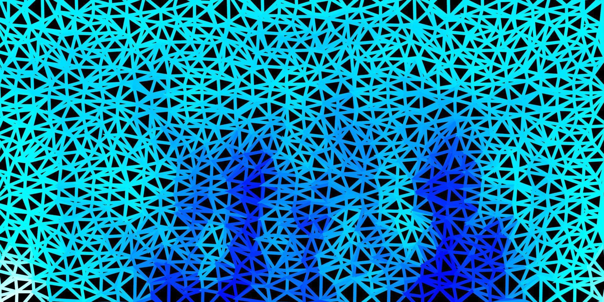 textura de triángulo de poli vector azul claro.