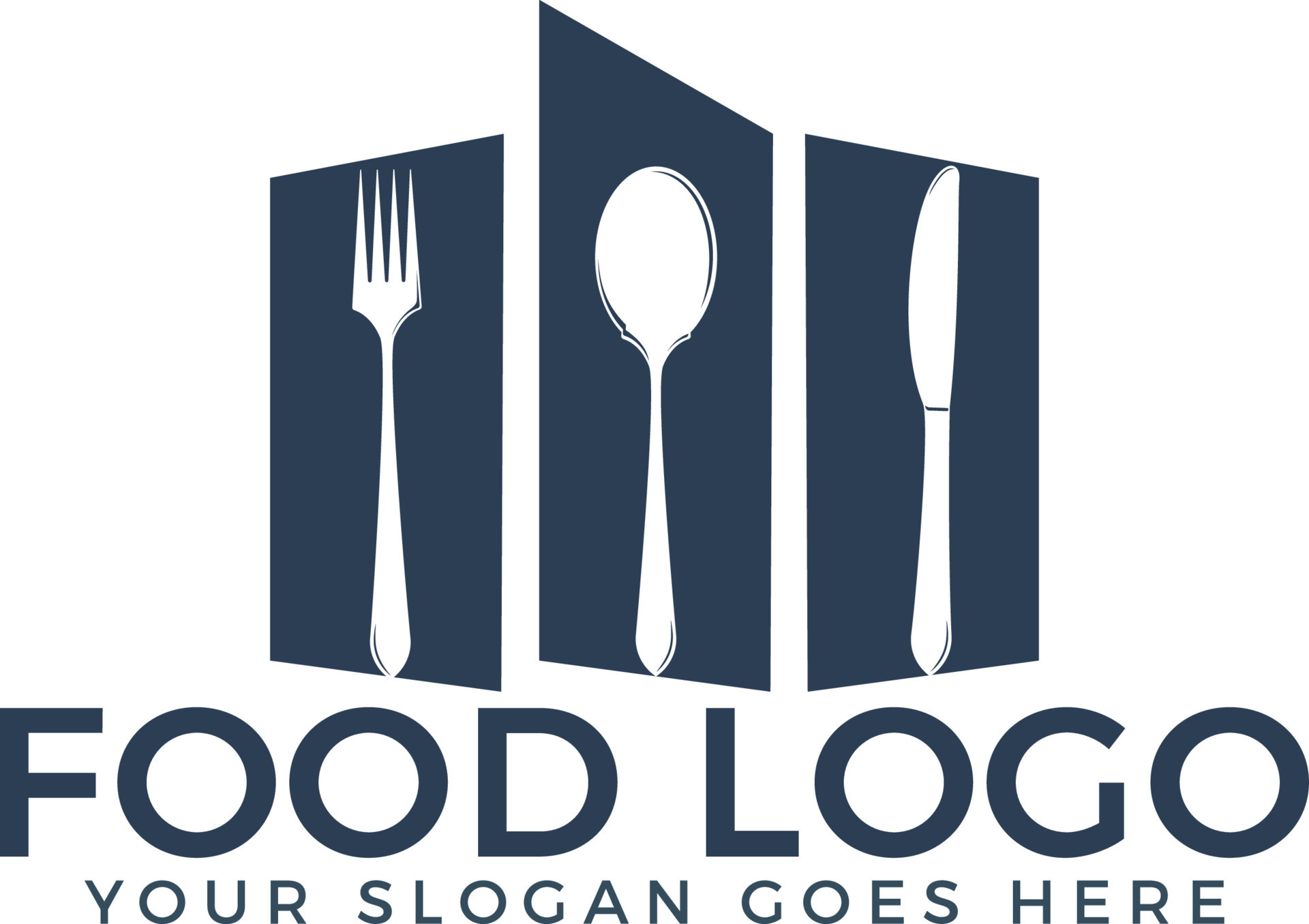 Food logo vector design. 11661771 Vector Art at Vecteezy