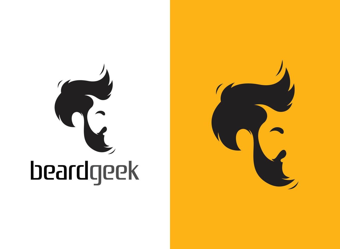 Styles Beard Logo vector