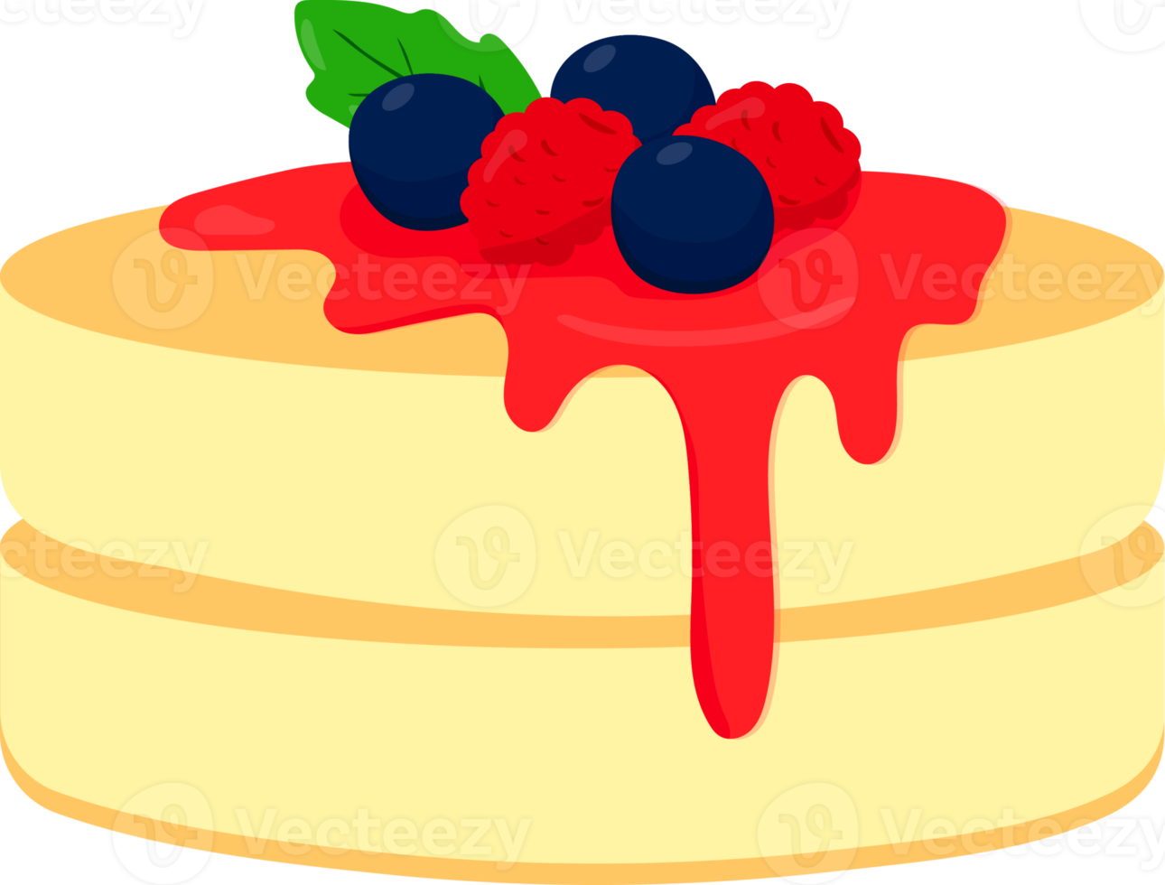pancake mix berry png
