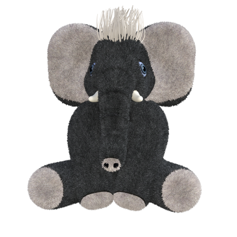 mignon animal en peluche png