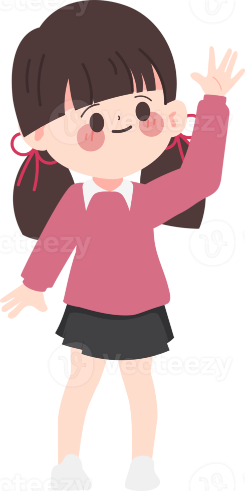 Desenho De Mão Menina Dos Desenhos Animados Para Foto De Perfil PNG , Menina,  Desenho Animado, Mulher Imagem PNG e Vetor Para Download Gratuito