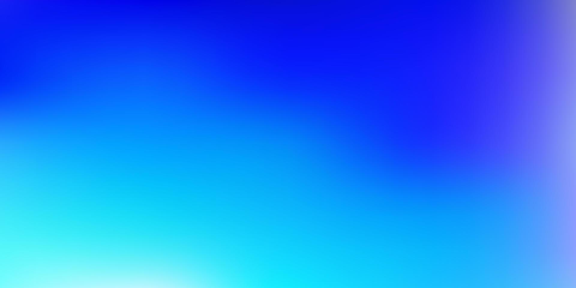 Light blue vector blur pattern.