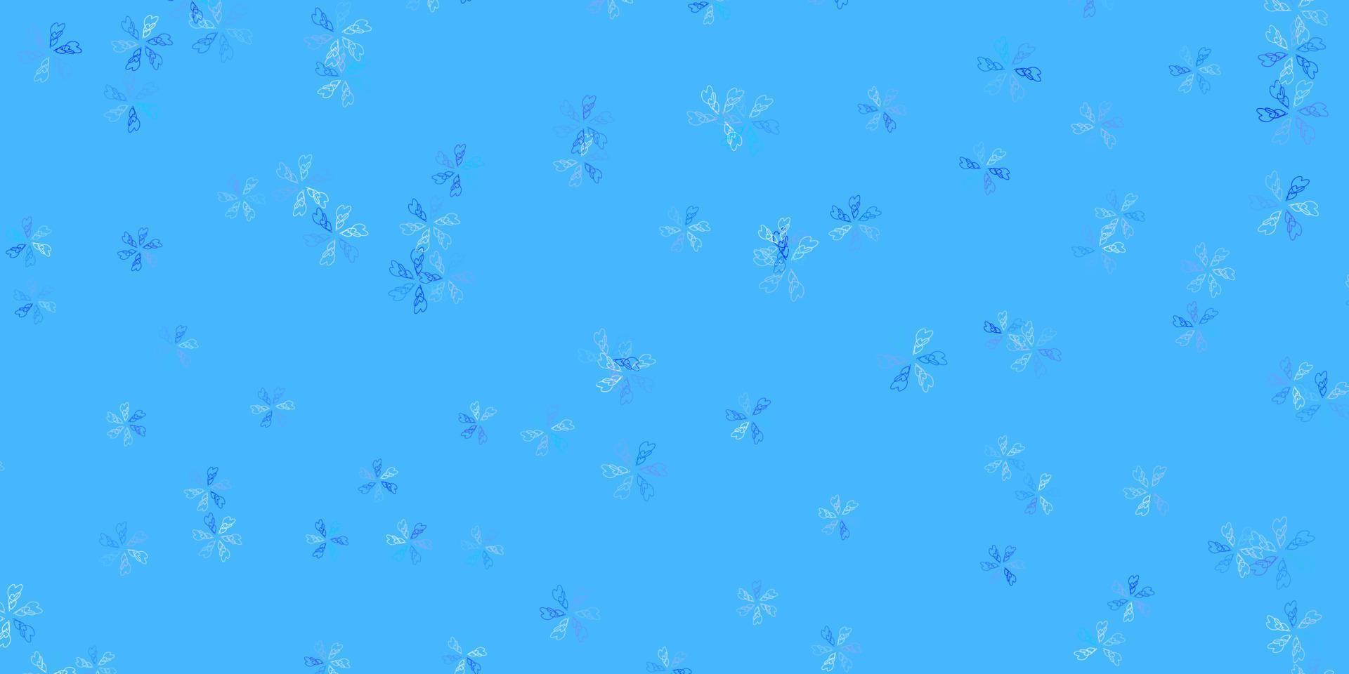 Light blue vector abstract background with leaves. 11662895 Vector Art