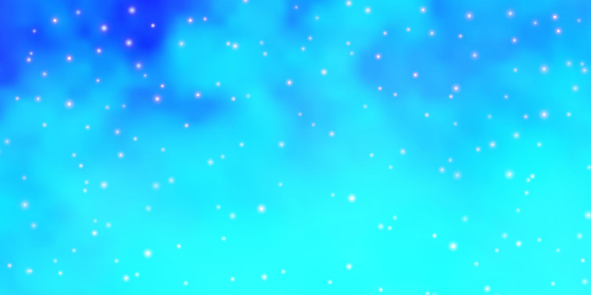 Light BLUE vector layout with bright stars.