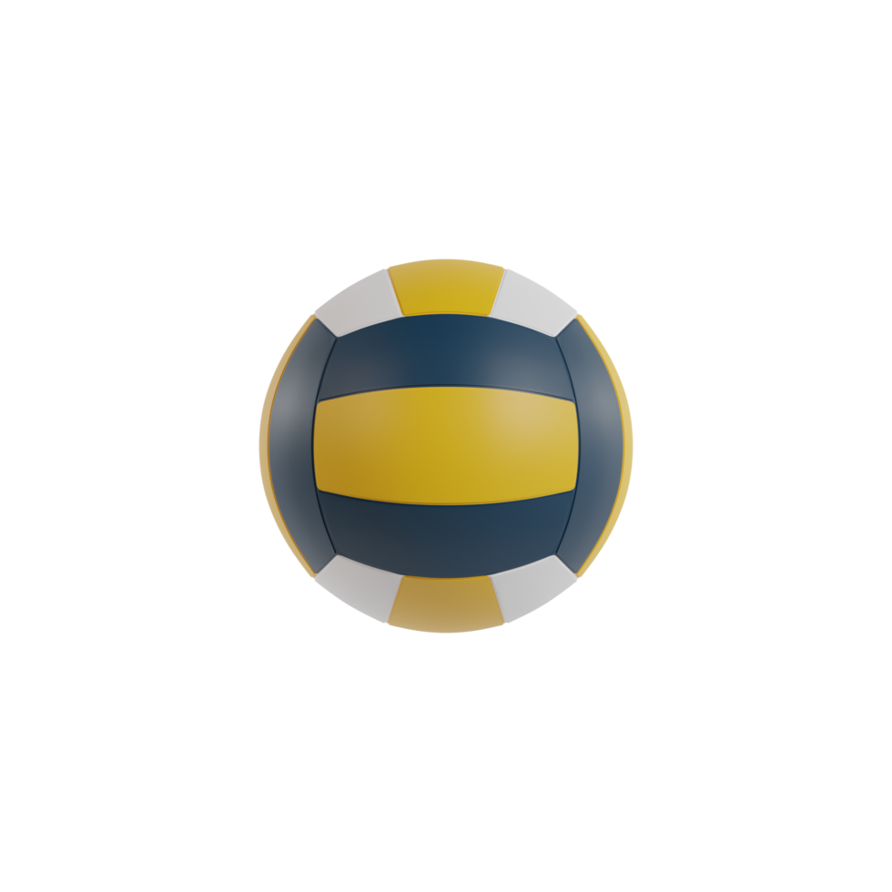 ballon de sport isolé 3d png