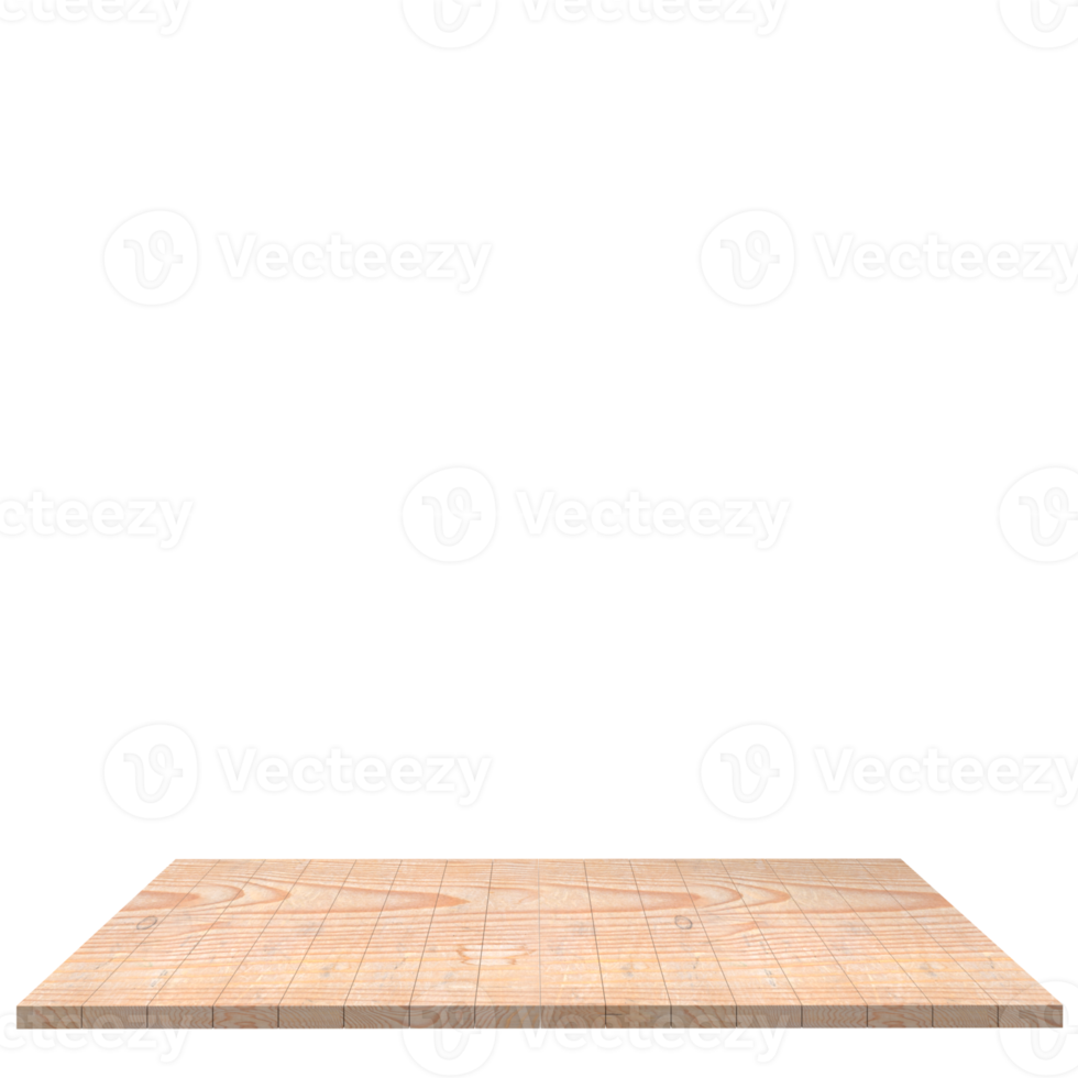 Wood board 3d render isolated png