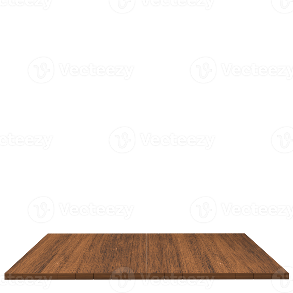 Wood board 3d render isolated png