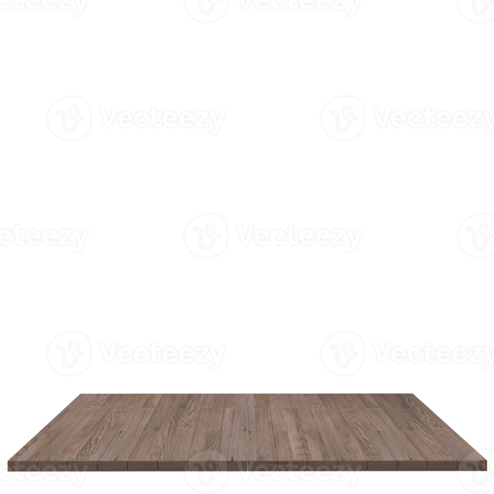 Wood board 3d render isolated png