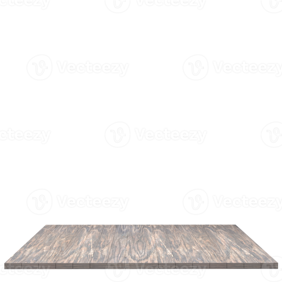 Wood board 3d render isolated png