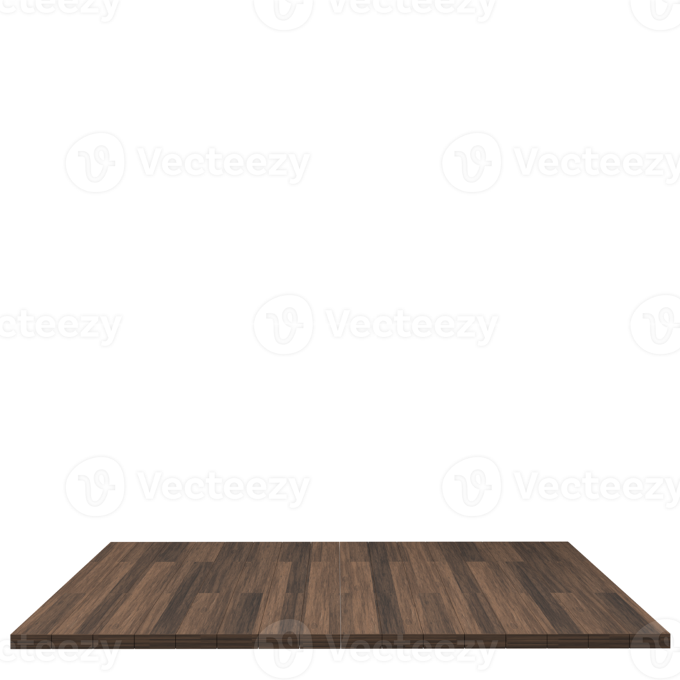 Wood board 3d render isolated png