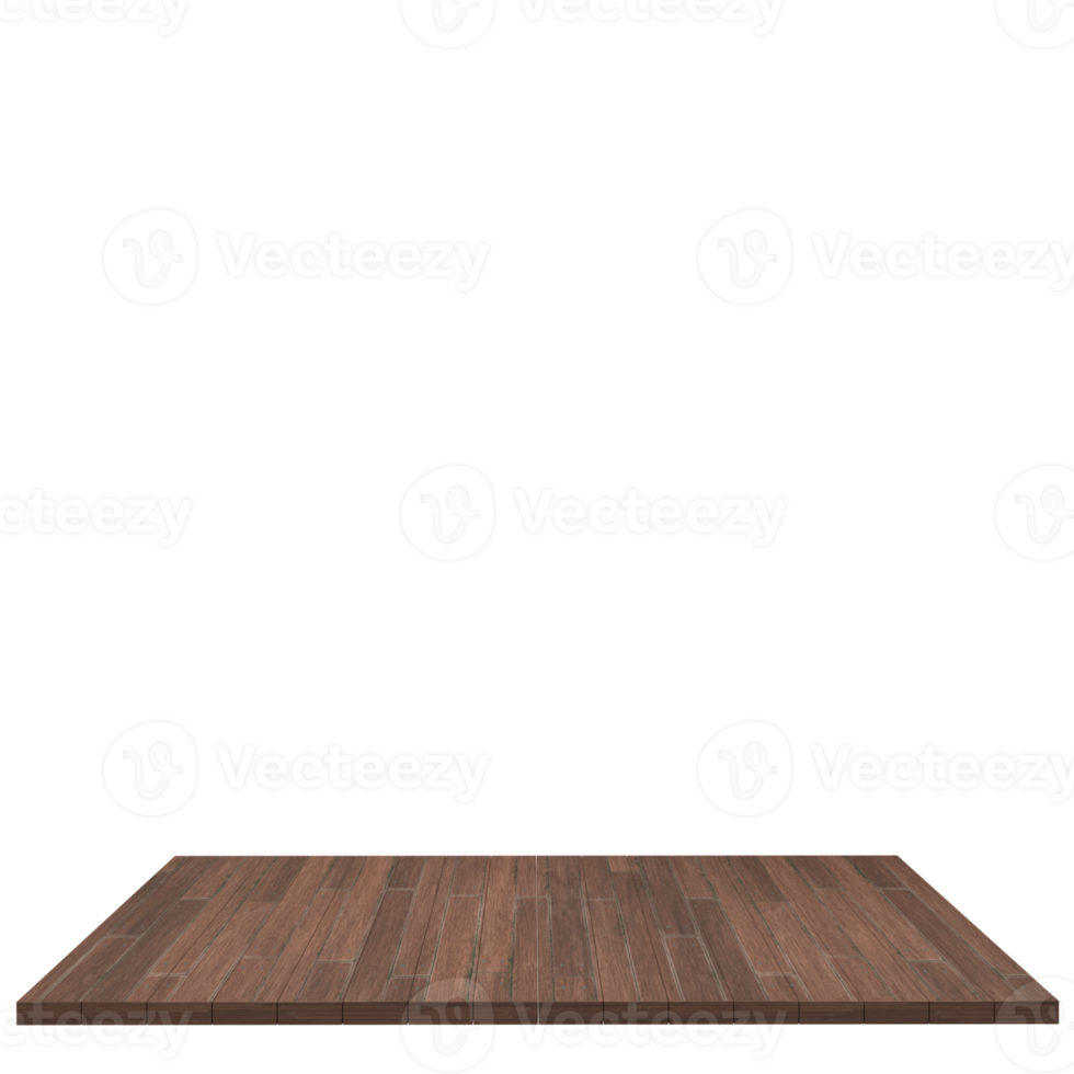 Wood board 3d render isolated png