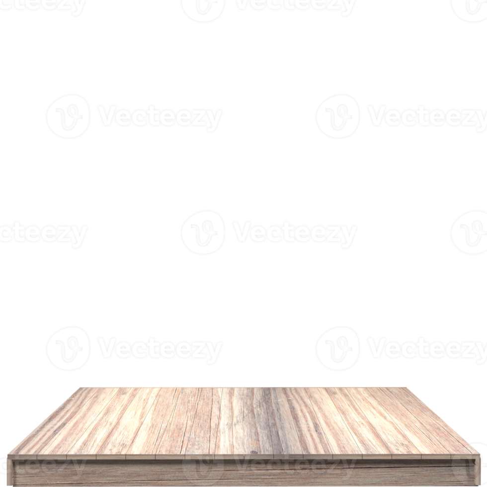Wood board 3d render isolated png