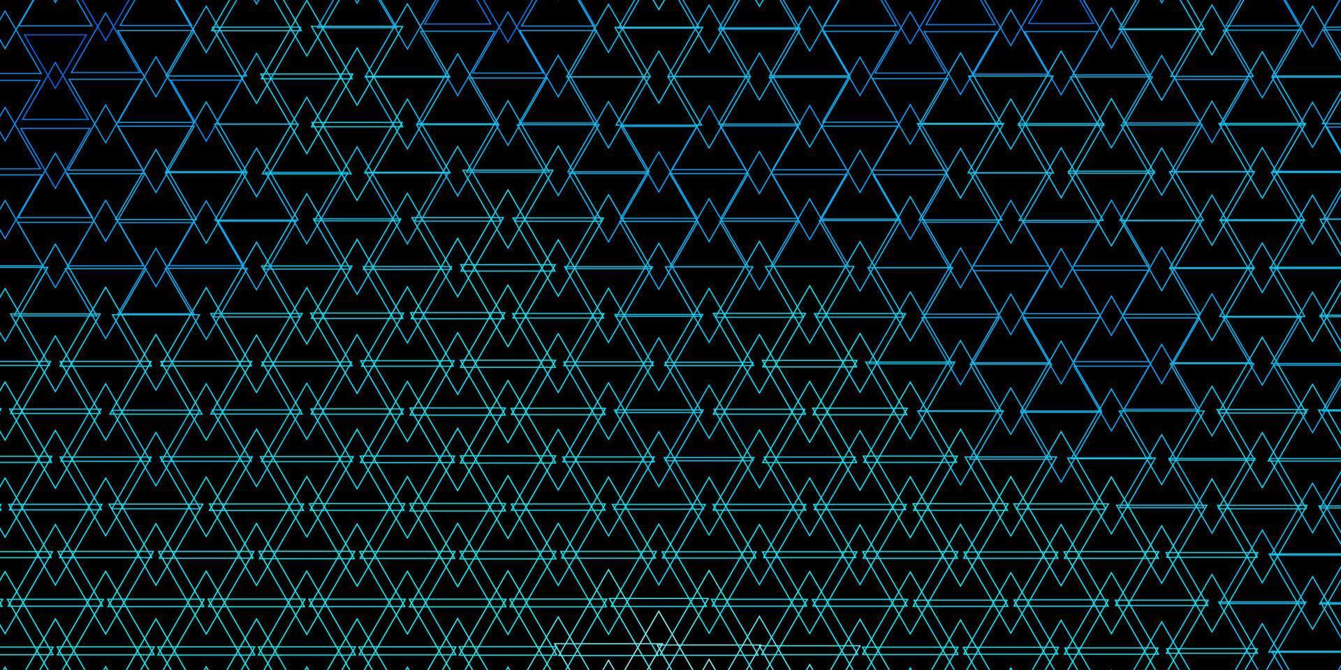 Dark BLUE vector layout with lines, triangles.