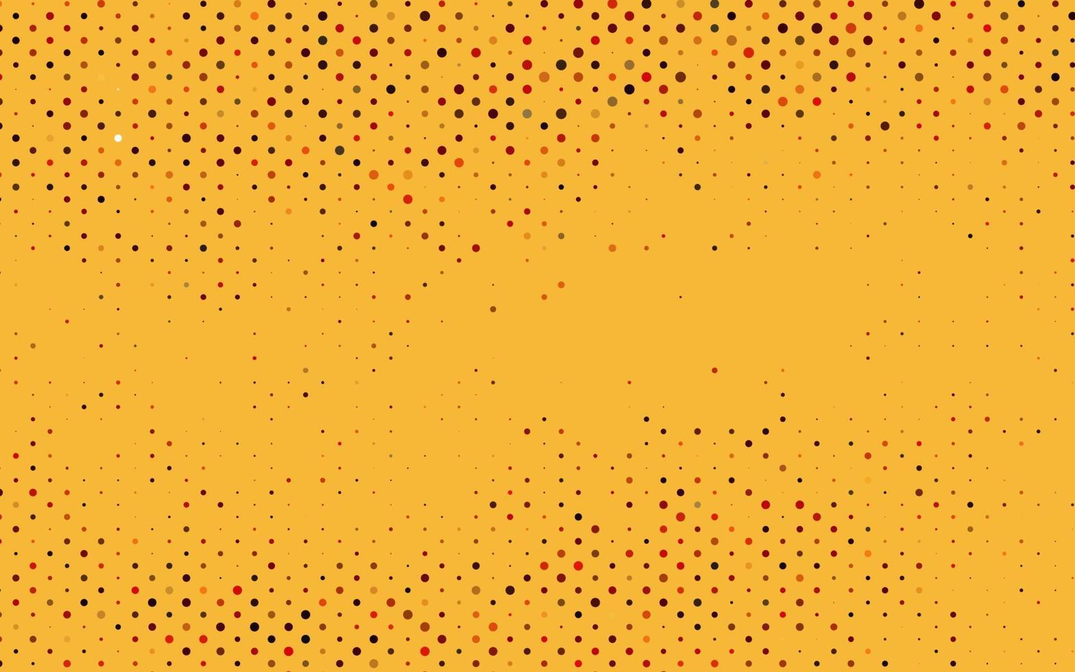 Light Red, Yellow vector template with circles.