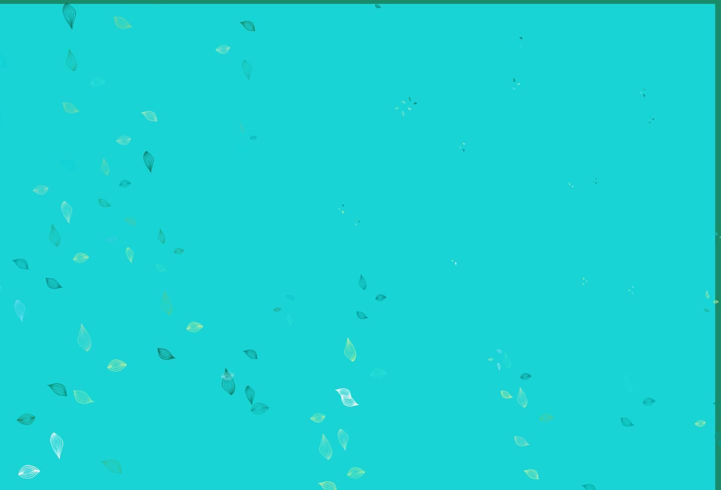 Light Green, Yellow vector hand painted backdrop.