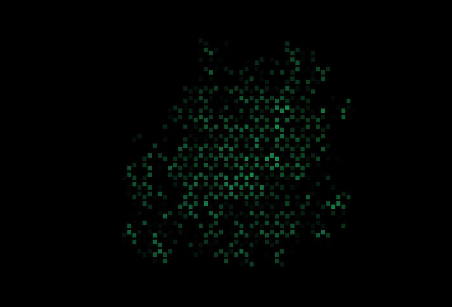 Dark Green vector template with square style.